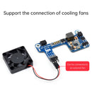 Raspberry Pi 4B/3B+ Ethernet-Stromversorgungs-Erweiterungskarte PoE-Stromversorgung