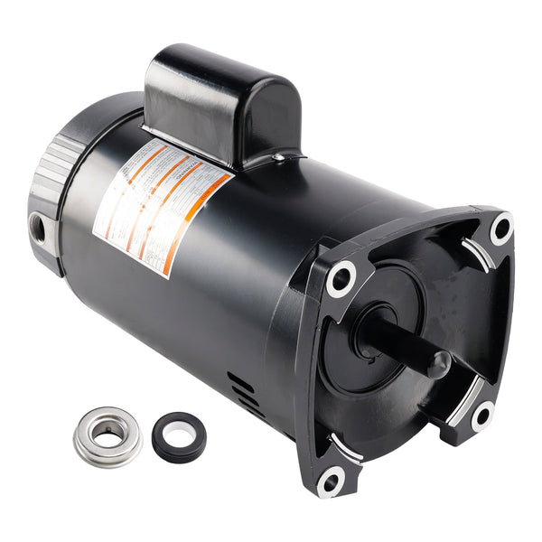 B2840 B840 2,5 PS 230 V Pool Pump Engine 56Y Frame Quadrat Flange