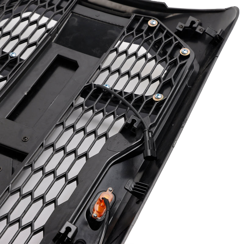 2009–2014 Ford F150 Matt Black Raptor Style Front -Floor Bar Grill Grill s LED