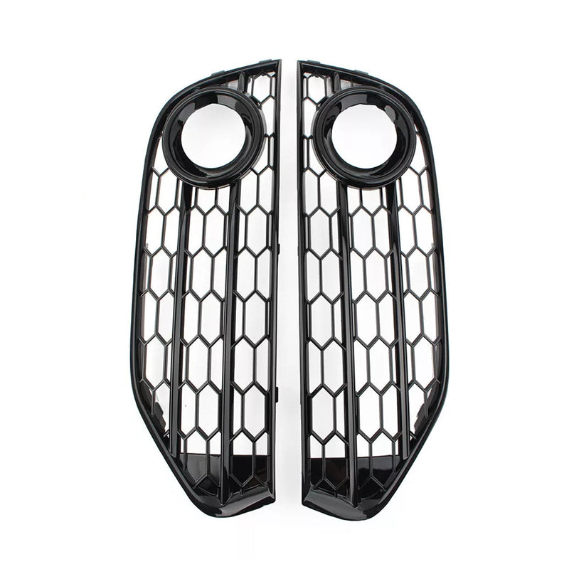 2010–2015 Audi A4 Allroad B8 Base Front Base Honeycomb nevoeiro Cooler Grille Tampa preta
