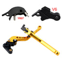 Palanca larga de embrague y freno adecuada para YAMAHA XSR900 XSR900GP MT-09 MT-09SP 2024-2025