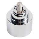 Silver handlebar end weight set for Honda VFR 800 F Fi, CB 700, 750 SF, CBR 1100 XX