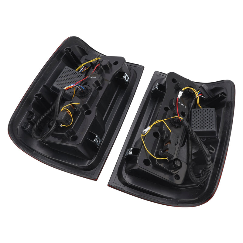 2008-2019 VW Amarok V6 LED-bakljus på baksidan och vänster, par av rött