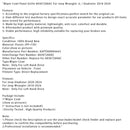 2018-2024 Jeep Wrangler JL / Gladiator Wischerverkleidungsgitter 68307260AC