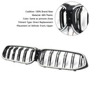 2020–2025 BMW 6 -sarja G32 Double-Amelle-munuaissrilli, musta