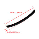2001-2007 Mercedes-Benz C-Class W203 Sedan AMG Style Gloss Black Rear Spoiler