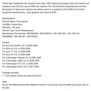 2008-2009 Audi TT 2.0L I4 1PC vstřikovač paliva 06F906036A