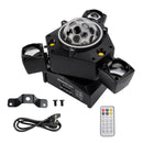 Drei Kopf LED Bühne Licht Strahl Moving Head Licht Mit Laser DJ Disco Party