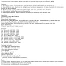 Transmissionsmagnetsæt 28250-P7W-003 til Honda Odyssey Accord Pilot TL MDX