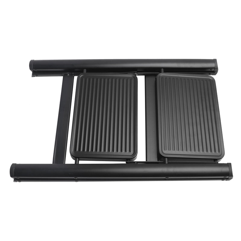 Step Ladder 2-tasoiset taitettavat alumiiniset leveät ja kevyet kompaktit tikkaat