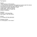 2008-2020 YAMAHA YZFR6 YZF-R6 4PCS PALIVNÍ VSTUPNÉ 13S-13761-00-00