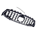 Schwarzer Frontstoßstangengrill für Mercedes CLA-Klasse W118 C118 GT (2020–2024)