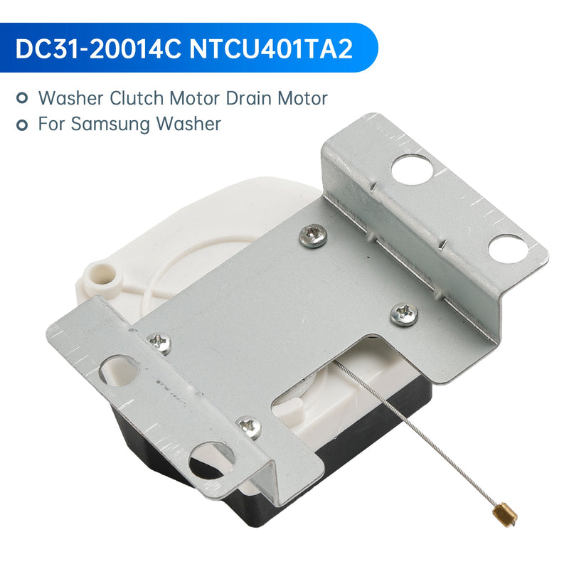 DC31-20014C NTCU401TA2 Waschmaschinenkupplungsmotor, Ablaufmotor für Samsung-Waschmaschine