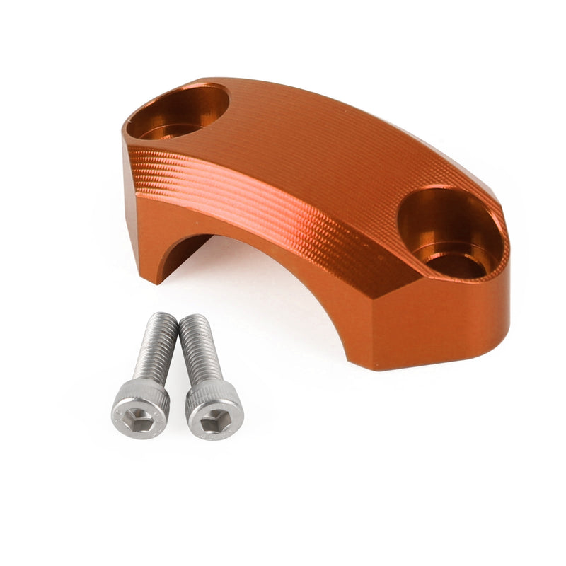 CNC klemmeklemme bro styreklemme oransje for 22mm styre for Husqvarna