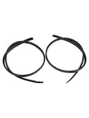 2x takdrypplister venstre + høyre 75555-53011 75556-53011 for Lexus IS300 01-2005