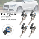 4pcs Inyector de combustible 03F906036B Fit Audi A1 A3 Fit VW Beetle Golf 6 1.2 TSI/TSFI