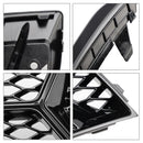 2017-2020 Audi A3 foran støtfanger Grill Tåkelys Deksel Lampe Ramme Trim Fit