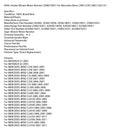 HVAC Heizung Gebläse Motor Widerstand 2208210951 Für Mercedes-Benz C200 C230 C280