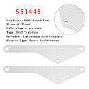 2er-Pack Bohrschablone für Eisenblöcke zur Montage der Lichtmaschine 551445 für LS Truck/SUV LS1