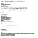 Xenon HiD-ajovalojen sähköliitäntälaite D3S 3T921-01B80 Kia K3 K4 K5: lle