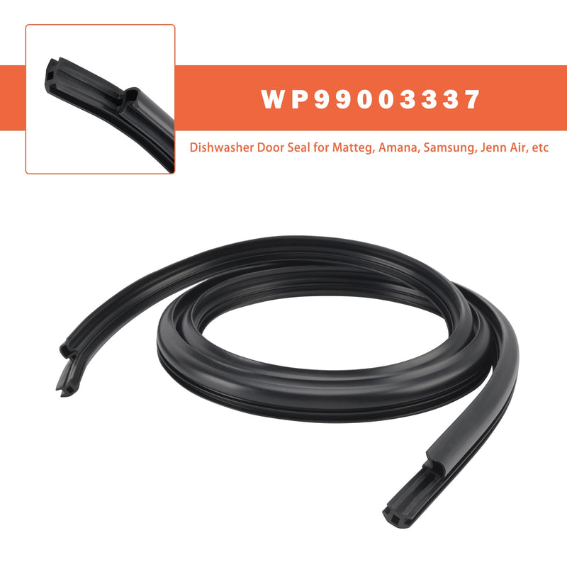 WP99003337 Dishwasher Door Seal for Maytag Amana Samsung Jenn Air etc