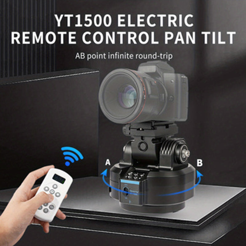 YT-1500 Camera Electric Cloud Platform Mobile Live Pyörivä Panorama Stabilizer