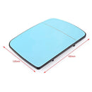 Blau Beheizte Links &amp; Rechts Fahrer Seite Flügel Spiegel Glas Für BMW X5 E53 1998-2006