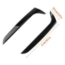 2009–2016 Audi A4 B8 Avant schwarz glänzend Paar Heckscheibe Seitenflügel Spoiler