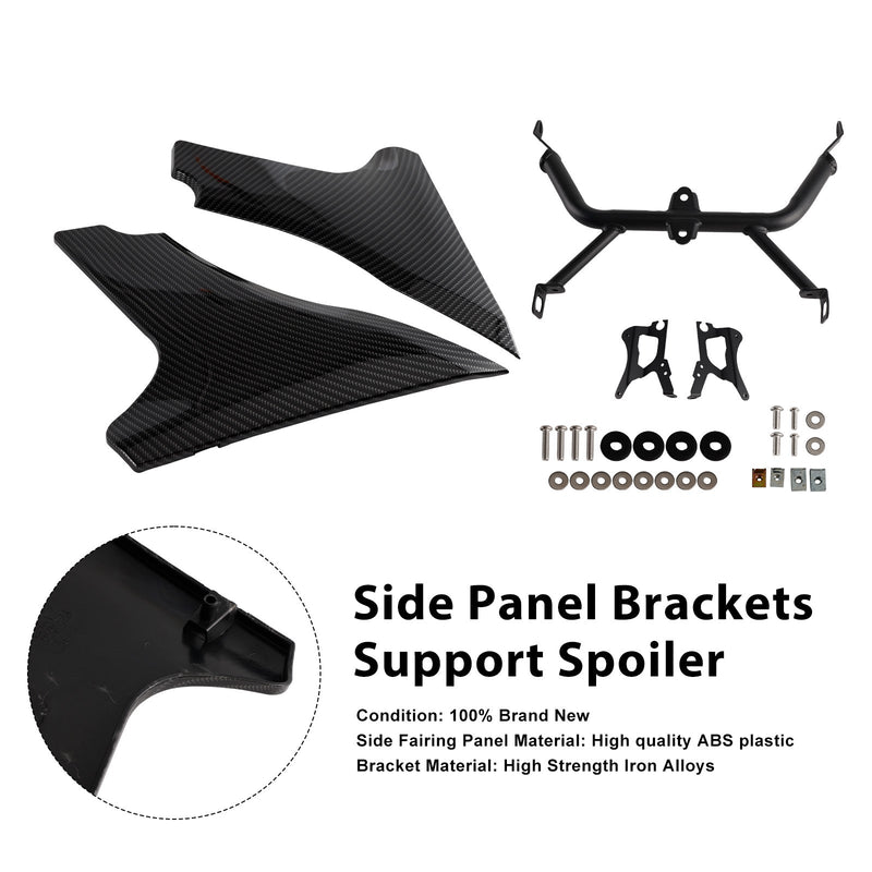 2023 2024-später Harley Road Glide CVO/SE FLTRXSE Seitenwandhalterungen unterstützen Spoiler