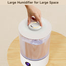 Luftbefeuchter für großes Schlafzimmer (7,8L), mit UV-Sterilisation, Duftöl, 2 Ausgänge