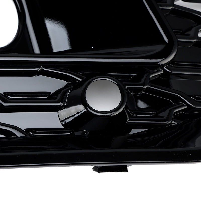 2021–2025 Audi Q5 SQ5 S-Line RSQ5 Stil Front Nebelscheinwerfer Kühlergrill Abdeckung schwarz