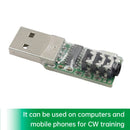 USB rozhraní Multifunkční CW Trainer VBAN MCODE TRACER KEY KEY