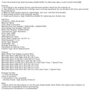 2012–2013 Mercedes-Benz S550 V8 4,7 L Montagem do eixo da haste da tração dianteira 2044107001