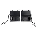 EIN Paar Auto Vorderen Stoßfänger Tow Haken Auge Abdeckung Kappe Für VW Touarge 2014 - 2018