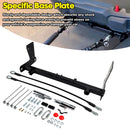 BX1139 Anhängerkupplungs-Grundplatte für Jeep Wrangler JL JLU (alle Modelle, Baujahre 2018–2025)