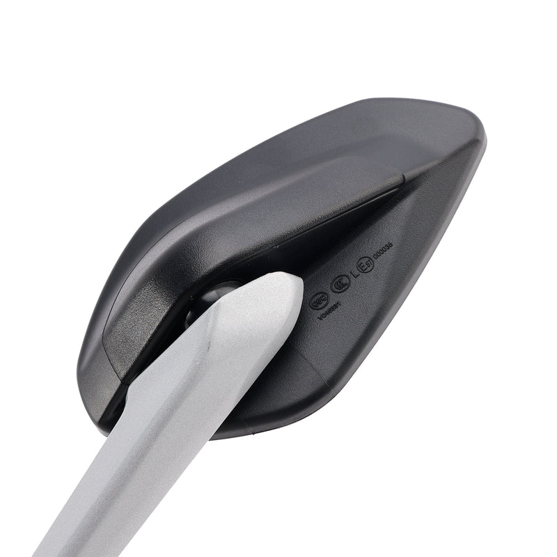 Černý pár zadních pohledy pro Ducati Monster 797 821 Stripes 1200 S 2014-2017