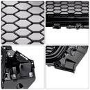 RS3 Style Front Honeycomb Bumper Grill für Audi A3 S3 2013-2016 mit Quattro