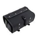 Universal Satteltasche Seite Aufbewahrungstasche Pannier Gepäck Pu Für Motorrad Schwarz