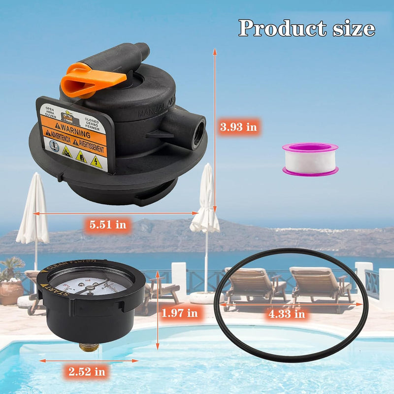 Manuaalinen ilmanvaihtokokoonpano DEX2420MAR2 patruunoille POY -suodatin