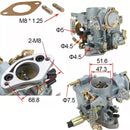 Karburátor 113129029A pro VW Beetle 30/31 PICT-3 Type 1 & 2 Bug Bus Ghia W/Gasket