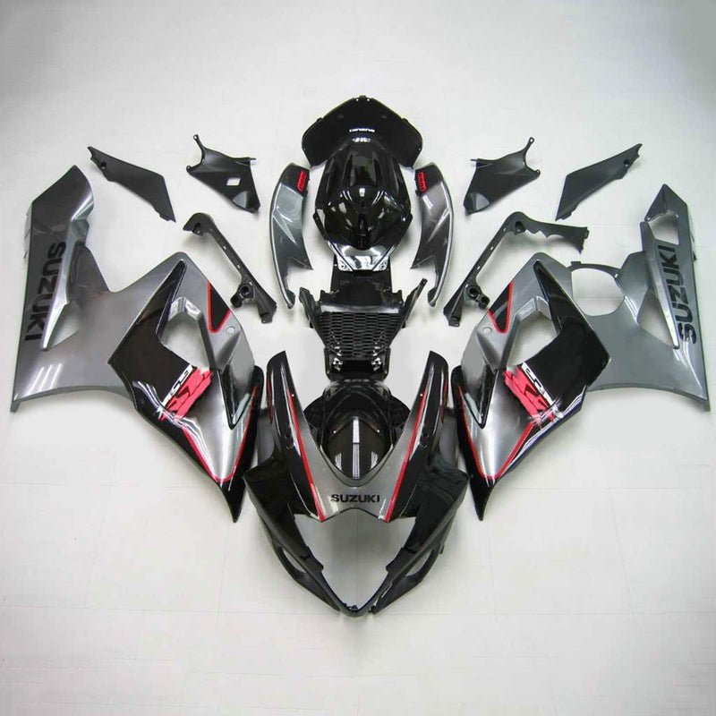 2005-2006 Suzuki GSXR1000 K5 Injektionsabzugs Kit Körperwerk Kunststoff ABS