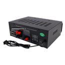 2500W Peak Power Stereo HiFi-forstærker Bluetooth 5.4 Karaoke FM USB EQ Mixer