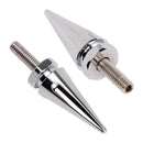 4x Silberne Spike-Windschutzscheiben-Verkleidungsschrauben für Touring Road Glide FLTR 2015 - 2025