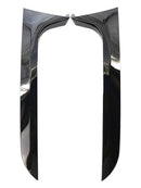 2012–2018 Audi A6 C7 Allroad Avant schwarz glänzend Paar Heckscheibe Seitenflügel Spoiler