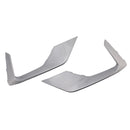 2018–2021 Ford Focus ST + ST Line MK4 Silberne Nebelscheinwerfer-Einfassung für Kühlergrill