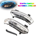 Klare LED Sequentielle Seite Spiegel Blinker Licht für Mercedes-Benz SLK
