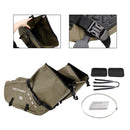 Seitenhecktasche Satteltasche Farblich passendes Gepäck 86L Grün Für Roller Motorrad