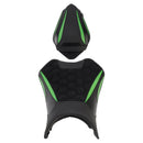 2024-2025 Für Kawasaki Ninja 500 Z500 Raider Soziussitz-Set vorne &amp; hinten, Schwarz 2