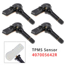 4x TPMS dæktrykssensor til Renault, Dacia, Smart, Opel, Mercedes-Benz, Citan 407005642R