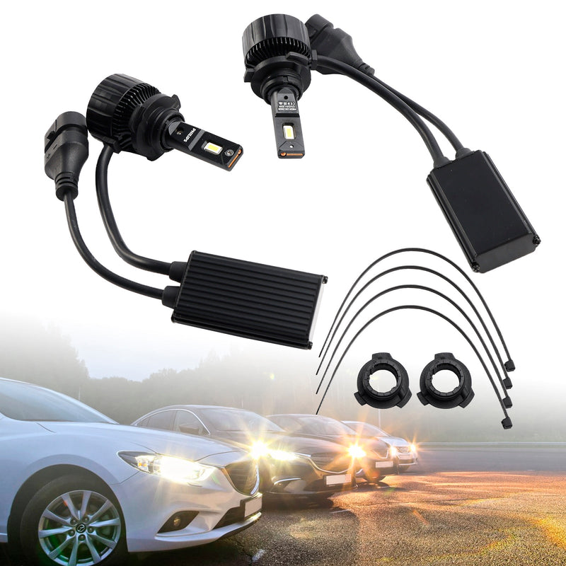 Auto Licht LED-HL Ultinon Rally3551 9005/6 HB3/4 12/24V 50W 6500K Für PHILIPS